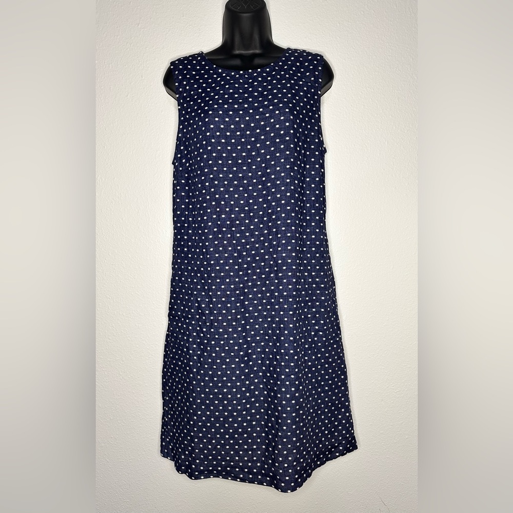 Nuthatch linen dress w/pockets